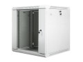 Lanberg Szafa instalacyjna wisząca 19'' 12U 600X600mm szara (drzwi       szklane)