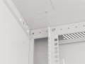 Lanberg Szafa instalacyjna wisząca 19'' 12U 600X600mm szara (drzwi       szklane)