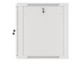 Lanberg Szafa instalacyjna wisząca 19'' 12U 600X600mm szara (drzwi       szklane)
