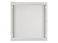 Lanberg Szafa instalacyjna wisząca 19'' 12U 600X600mm szara (drzwi       szklane)