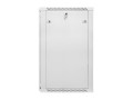 Lanberg Szafa instalacyjna wisząca 19 22U 600X600mm szara (drzwi szklane)