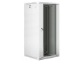 Lanberg Szafa instalacyjna wisząca 19'' 27U 600X600mm szara (drzwi       szklane)