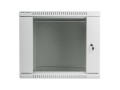 Lanberg Szafa instalacyjna wisząca 19'' 9U 600X450mm szara (drzwi        szklane)