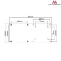 Maclean Adapter VESA MC-721 do mini komputerów NUC MAC