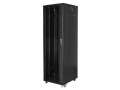 Lanberg Szafa stojąca Rack 19'' 42U 600x800mm czarna