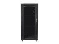 Lanberg Szafa stojąca Rack 19'' 27U 600x800mm czarna