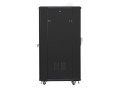 Lanberg Szafa stojąca Rack 19'' 27U 600x800mm czarna