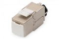 Digitus Moduł Keystone RJ45 (8P8C) kat. 6A STP, LSA, beznarzędziowy