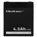 Qoltec Akumulator AGM | 12V | 4.5Ah | max.1.35A