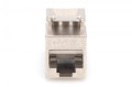 Digitus Moduł Keystone RJ45 (8P8C) kat. 8.1 STP, ekranowany, beznarzędziowy, stalowy