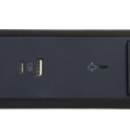 Legrand Przedłużacz 3x2PZ + USB A/C 1,5m czarny