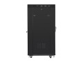 Lanberg Szafa instalacyjna rack stojąca 19 cali 22U 800X800 czarna dzrwi perforowane LCD