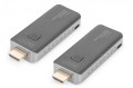 Digitus Przedłużacz/Extender HDMI bezprzewodowy 50m 1080p 60Hz FHD 5GHz, audio (zestaw)