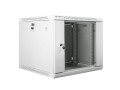 Lanberg Szafa instalacyjna wisząca 19'' 9U 600X600mm szara (drzwi        szklane)