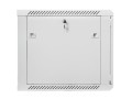 Lanberg Szafa instalacyjna wisząca 19'' 9U 600X600mm szara (drzwi        szklane)