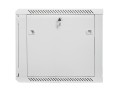 Lanberg Szafa instalacyjna wisząca 19'' 9U 600X600mm szara (drzwi        szklane)