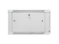 Lanberg Szafa instalacyjna wisząca 19'' 6U 600X600mm szara (drzwi        szklane)