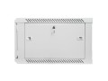 Lanberg Szafa instalacyjna wisząca 19'' 6U 600X600mm szara (drzwi        szklane)