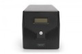 Digitus Zasilacz awaryjny UPS Line-Ineractive LCD, 2000VA/1200W, 2x12V/9Ah, AVR, 4xSCHUKO, USB, RS232, RJ45