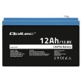 Qoltec Akumulator LiFePO4 Litowo-Żelazowo-Fosforanowy | 12.8V | 12Ah |  153.6Wh | BMS