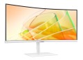 Samsung Monitor 34 cale ViewFinity S65CT VA 3440x1440 UWQHD 21:9 1xHDMI 1xDP 2xTB 4.0(90W/15W) 3xUSB 3.0 LAN 5ms 100Hz HAS+PIV gł. zakrzyw. biały 2Yd2