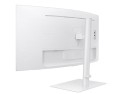 Samsung Monitor 34 cale ViewFinity S65CT VA 3440x1440 UWQHD 21:9 1xHDMI 1xDP 2xTB 4.0(90W/15W) 3xUSB 3.0 LAN 5ms 100Hz HAS+PIV gł. zakrzyw. biały 2Yd2