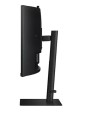 Samsung Monitor 34 cale ViewFinity S65VC VA 3440x1440 UWQHD 21:9 1xHDMI 1xDP 1xUSB-C (90W) 2xUSB 3.0 LAN (RJ45) 5ms HAS Webcam głośniki zakrzywiony 3Y