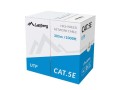 Lanberg Kabel LAN UTP 100Mb/s 305m drut cca szary