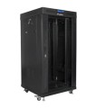 Lanberg Szafa stojąca rack 19 cali 22U 600X600mm czarna LCD