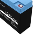 Qoltec Akumulator LiFePO4 Litowo-Żelazowo-Fosforanowy | 12.8V | 30Ah |  384Wh | BMS