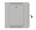 Lanberg Szafa instalacyjna rack wisząca 19" 6U 540x350 szara drzwi przeszklone ( flat pack)