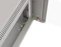 Lanberg Szafa instalacyjna rack wisząca 19" 6U 540x350 szara drzwi przeszklone ( flat pack)