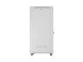 Lanberg Szafa instalacyjna rack stojąca 19 cali 42U 800x1000 drzwi perforowane LCD szara (Flat pack)