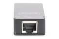 Digitus Przedłużacz/Extender USB 1.1 po skrętce Cat.5e/6 UTP/SFP do 45m, czarny, 20cm