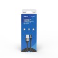 Savio Kabel magnetyczny USB - USB typ C, Micro i Lightning, czarny, 1m, CL-152