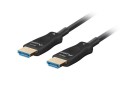 Lanberg Kabel HDMI M/M v2.1 50M 8K czarny optyczny AOC