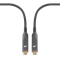 TB Kabel video USB C-C optyczny 4K hybryda 5m