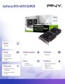 PNY Karta graficzna GeForce RTX 4070 SUPER 12GB VERTO DUAL FAN OC