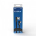 Savio Kabel z dwustronnym złączem USB Micro USB - USB A 2m, CL-162
