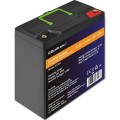 Qoltec Akumulator LiFePO4 Litowo-Żelazowo-Fosforanowy | 12.8V | 24Ah |  307.2Wh | BMS