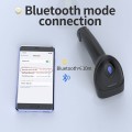 Qoltec Czytnik kodów kreskowych i QR | 1D 2D | USB | Bluetooth