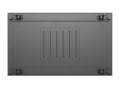 Lanberg Szafa instalacyjna rack stojąca 19" 22U 600x1000 czarna drzwi    perforowane ( flat pack)