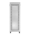 Lanberg Szafa instalacyjna rack stojąca  19" 47U 800x1200 szara drzwi    perforowane LCD ( flat pack) V2
