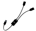 i-tec HUB USB-A Cable 2 port (2x USB-A)