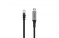 Digitus Kabel adapter USB-A - RJ45 Kat. 6A S/FTP, 1 Gbit/s, USB 3.2 Gen1, LSZH, 2m