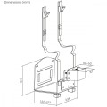 Maclean Uchwyt do CPU MC-116W