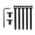 Maclean Organizer podbiurkowy MC-105 B, na kable