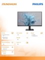 Philips Monitor 27E2N2500 27 cali IPS 120Hz HDMI DP