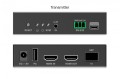 Digitus Przedłużacz (extender) światłowodowy HDMI 4K/60Hz z KVM USB 1.1 przez IP 1G lub do 40km/300m, max. 253 odbiorniki, HDMI Loop-Out, Audio - zest