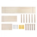 Maclean Drewniana tablica organizer MC-131 WD